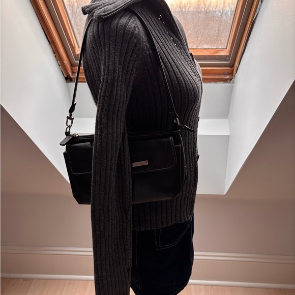 Jacob Connexion Mid–Late 2000’s Ribbed Zip Cardigan 🖤 - Picture 4 of 7